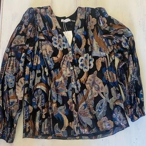 Ramy Brook blouse, multi color size M